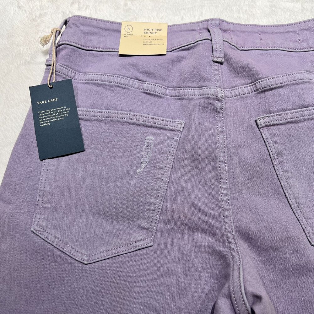 Universal Thread Lilac Purple High Rise Skinny Jean